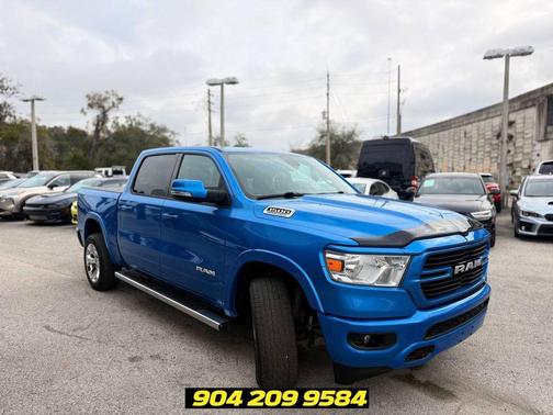 Hydro Blue Pearlcoat 2021 RAM 1500 Big Horn/Lone Star