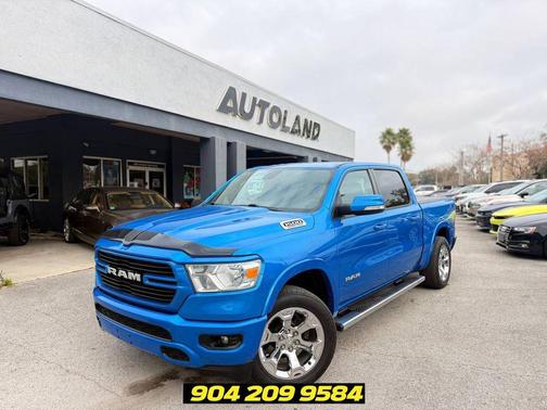 Hydro Blue Pearlcoat 2021 RAM 1500 Big Horn/Lone Star