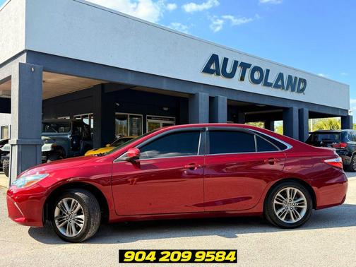 Ruby Flare Pearl 2017 Toyota Camry SE