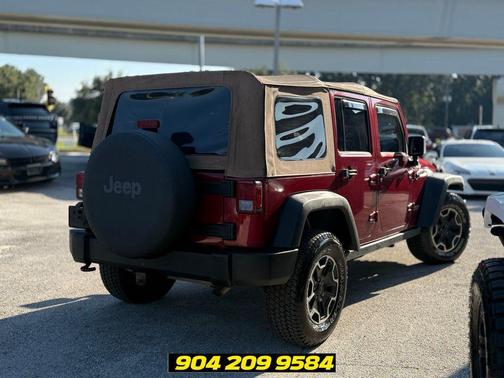 Deep Cherry Red Crystal Pearlcoat 2013 Jeep Wrangler Unlimited Rubicon