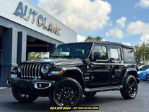 Black Clearcoat 2023 Jeep Wrangler 4xe Sahara