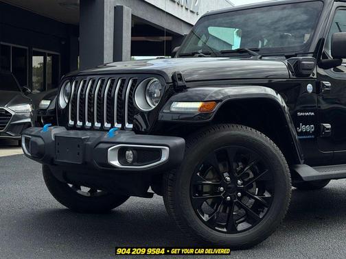 Black Clearcoat 2023 Jeep Wrangler 4xe Sahara