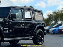 Black Clearcoat 2023 Jeep Wrangler 4xe Sahara