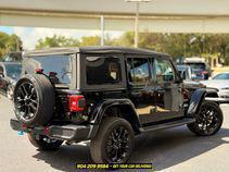 Black Clearcoat 2023 Jeep Wrangler 4xe Sahara