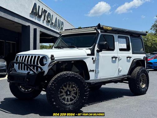Bright White Clearcoat 2021 Jeep Wrangler Unlimited Sport Altitude