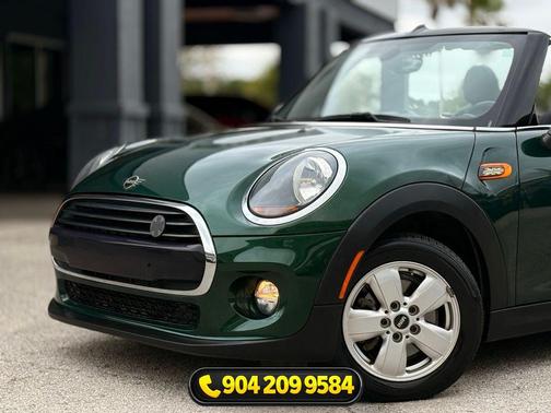 British Racing Green Metallic 2019 MINI Convertible Cooper