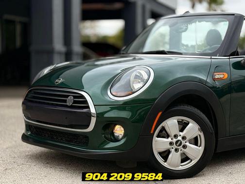 British Racing Green Metallic 2019 MINI Convertible Cooper
