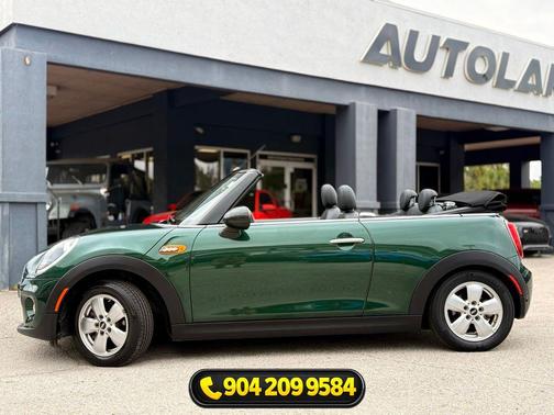 British Racing Green Metallic 2019 MINI Convertible Cooper