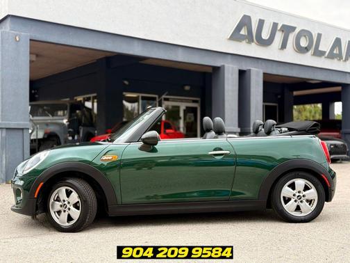 British Racing Green Metallic 2019 MINI Convertible Cooper