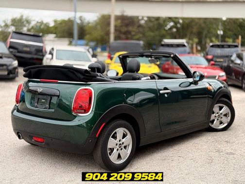 British Racing Green Metallic 2019 MINI Convertible Cooper