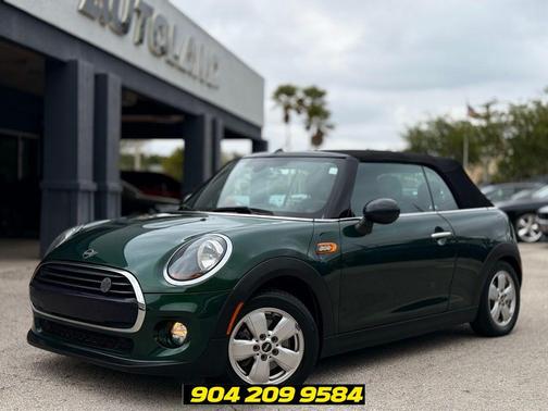 British Racing Green Metallic 2019 MINI Convertible Cooper