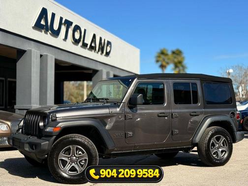 Granite Crystal Metallic Clearcoat 2023 Jeep Wrangler Sport S