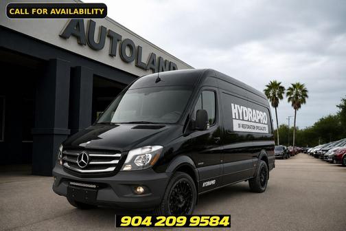 Black 2015 Mercedes-Benz Sprinter High Roof