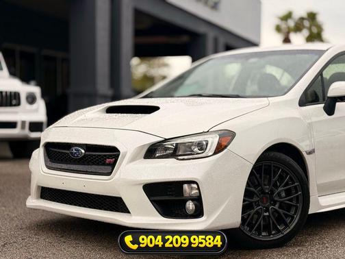 Crystal White Pearl 2016 Subaru WRX STI Base