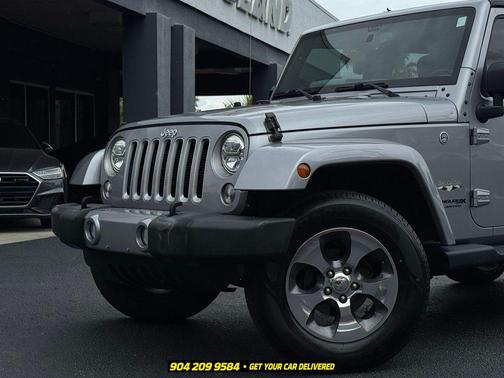Billet Silver Metallic Clearcoat 2018 Jeep Wrangler JK Unlimited Sahara