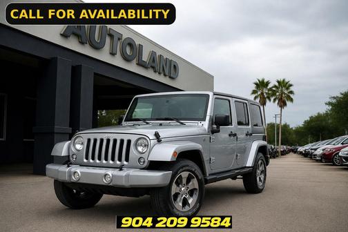Billet Silver Metallic Clearcoat 2018 Jeep Wrangler JK Unlimited Sahara