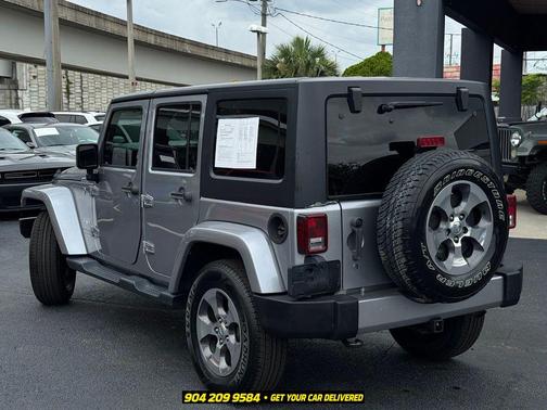 Billet Silver Metallic Clearcoat 2018 Jeep Wrangler JK Unlimited Sahara