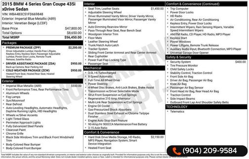 2015 BMW 435 Gran Coupe i xDrive