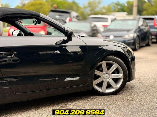 Brilliant Black/Black Roof 2008 Audi TT 2.0T