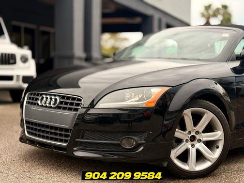 Brilliant Black/Black Roof 2008 Audi TT 2.0T