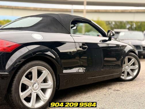 Brilliant Black/Black Roof 2008 Audi TT 2.0T