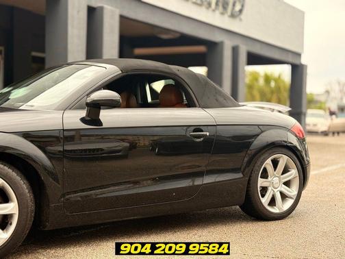 Brilliant Black/Black Roof 2008 Audi TT 2.0T