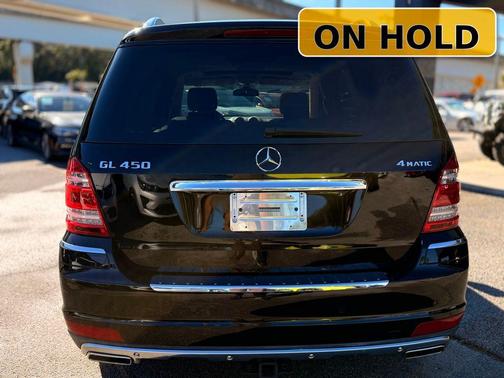 Black 2011 Mercedes-Benz GL-Class GL 450 4MATIC