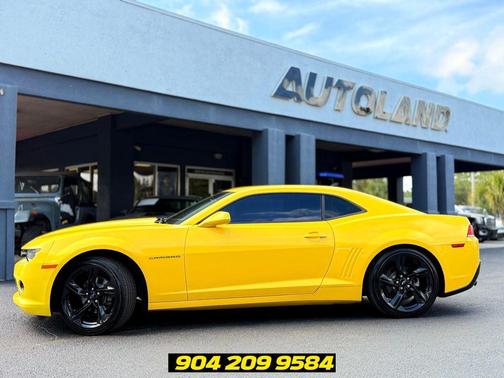 Bright Yellow 2015 Chevrolet Camaro 2LS