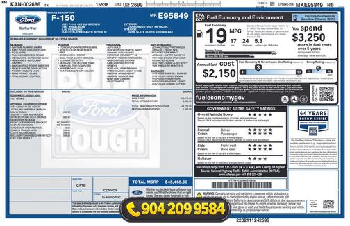 Gray Metallic 2021 Ford F-150 XLT