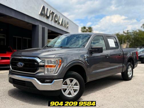 Gray Metallic 2021 Ford F-150 XLT