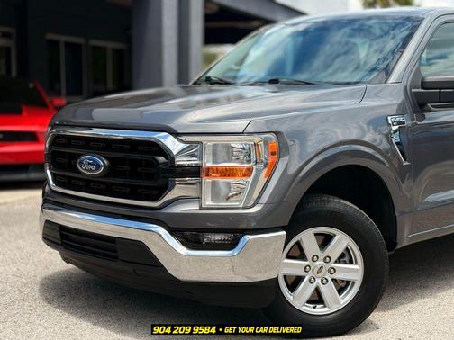 Gray Metallic 2021 Ford F-150 XLT