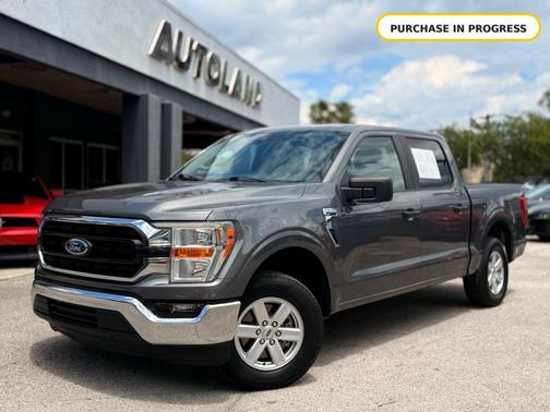 Gray Metallic 2021 Ford F-150 XLT