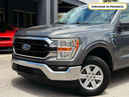 Gray Metallic 2021 Ford F-150 XLT