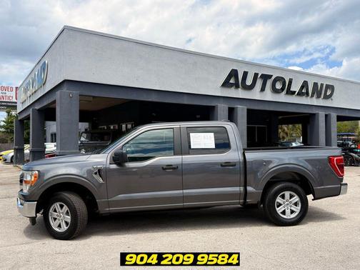 Gray Metallic 2021 Ford F-150 XLT