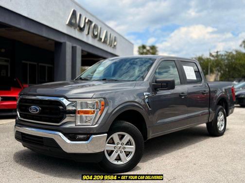 Gray Metallic 2021 Ford F-150 XLT