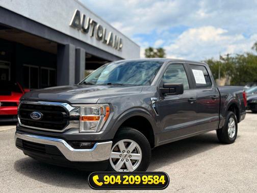 Gray Metallic 2021 Ford F-150 XLT