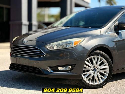 Magnetic Metallic 2017 Ford Focus Titanium
