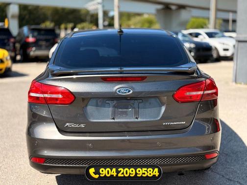 Magnetic Metallic 2017 Ford Focus Titanium