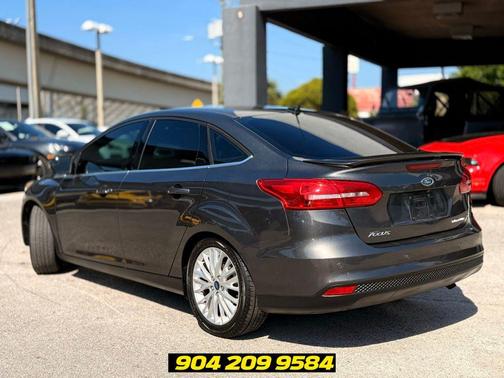 Magnetic Metallic 2017 Ford Focus Titanium