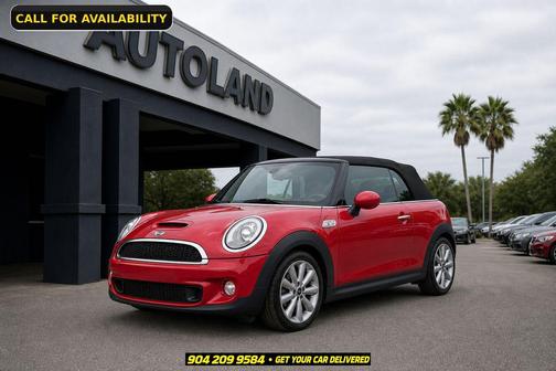 Chili Red 2014 MINI Convertible Base