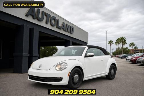 White 2015 Volkswagen Beetle 1.8T