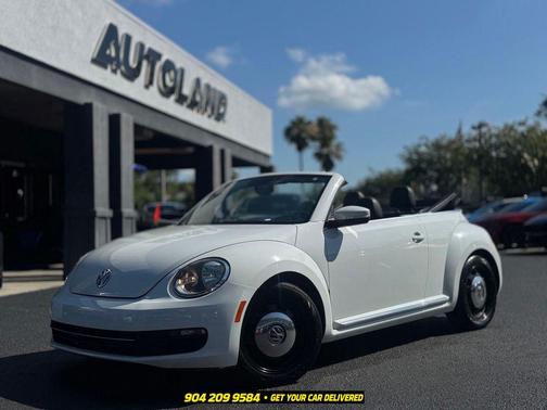White 2015 Volkswagen Beetle 1.8T