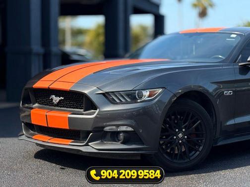 White Platinum Metallic Tri-Coat 2017 Ford Mustang GT