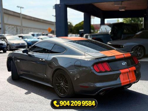 White Platinum Metallic Tri-Coat 2017 Ford Mustang GT