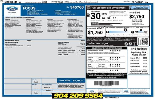 Ingot Silver 2014 Ford Focus SE