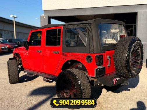 Firecracker Red Clearcoat 2018 Jeep Wrangler JK Unlimited Sport