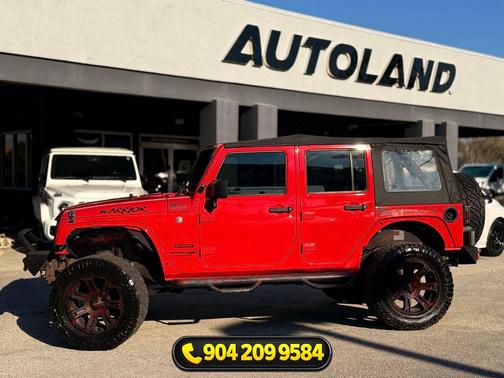 Firecracker Red Clearcoat 2018 Jeep Wrangler JK Unlimited Sport