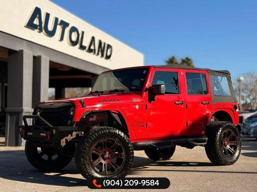 Firecracker Red Clearcoat 2018 Jeep Wrangler JK Unlimited Sport