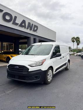 Frozen White 2022 Ford Transit Connect XL Cargo Van