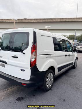 Frozen White 2022 Ford Transit Connect XL Cargo Van